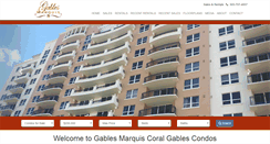 Desktop Screenshot of gablesmarquis.com